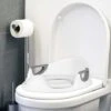 Skecten® Toilettes Pour Enfants, Réducteur De Pression Pour Toilettes Bébé Avec Dossier Et Poignée, Convient Aux Garçons, Filles, Convient Aux Toilettes Rondes Et Ovales. -Geberit || Grohe || ALLIBERT Soldes 90614551 1