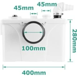 SWANEW Station De Relevage Eaux Usées WC 700W Broyeur Sanitaire Eaux Chargées Pompage 9 SWANEW Station De Relevage Eaux Usées WC 700W Broyeur Sanitaire Eaux Chargées Pompage -Geberit || Grohe || ALLIBERT Soldes 90786732 3