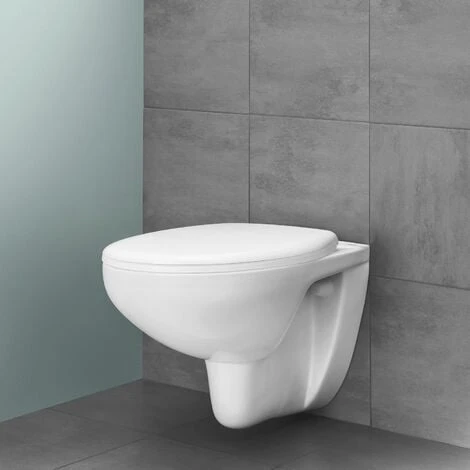 GROHE Pack Solido 5 En 1 : Rapid SL, Plaque De Commande, Wc Rimless Bau Ceramic, équerres Et Set D'isolation 39418000 4 GROHE Pack Solido 5 En 1 : Rapid SL, Plaque De Commande, Wc Rimless Bau Ceramic, équerres Et Set D'isolation 39418000 – Image 2