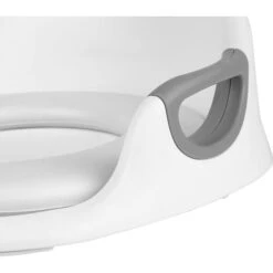 Hofuton Réducteur Toilette Enfant - Siège Réducteur WC Pour Enfants Antidérapant Avec Poignées Et Assise Rembourrée - Blanc -Geberit || Grohe || ALLIBERT Soldes 91339081 3