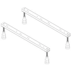 Wisa Pieds De Baignoire Universels -Geberit || Grohe || ALLIBERT Soldes 91403864 3