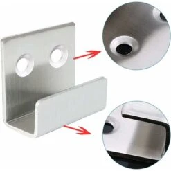 8 Pcs Crochet Mural, Inoxydable Fixation Miroir Mural Charge 50 Kg Pour Bain Cuisine Crochet Robuste Tuile En Céramique Cadre Photo Présentoir 9 8 Pcs Crochet Mural, Inoxydable Fixation Miroir Mural Charge 50 Kg Pour Bain Cuisine Crochet Robuste Tuile En Céramique Cadre Photo Présentoir -Geberit || Grohe || ALLIBERT Soldes 91416110 3