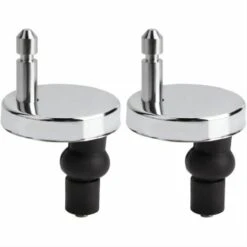 Lot De 2 Fixation Abattant WC Universelles Abattant De Toilettes à Charnière Couvercle De Toilettes Abattant Fixations Abattant De Toilettes Remplacement Fixation Pour Siège De WC Abattant WC Fix，