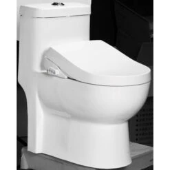 Abattant Japonais Toptoilet Luxe Silver Connect -Geberit || Grohe || ALLIBERT Soldes 93441606 3