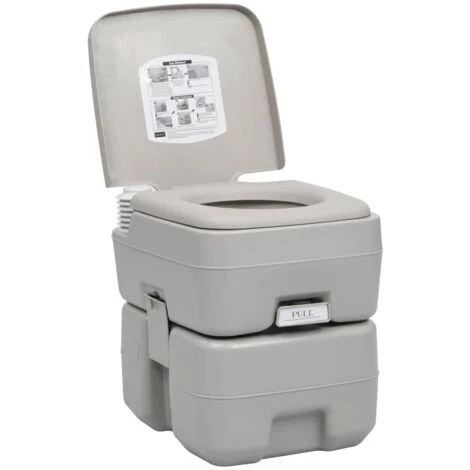 WC Chimique Portable Ensemble De Toilette Et Support De Lavage Des Mains De Camping 70054 6 WC Chimique Portable Ensemble De Toilette Et Support De Lavage Des Mains De Camping 70054 – Image 4