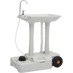 WC Chimique Portable Ensemble De Toilette Et Support De Lavage Des Mains De Camping 65371 -Geberit || Grohe || ALLIBERT Soldes 94120835 5