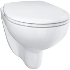 Grohe Bau Ceramic WC Suspendu Sans Bride, Blanc Alpin (39351000)