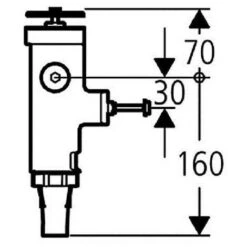 Robinet De Chasse 43996000 Pour WC Grohe -Geberit || Grohe || ALLIBERT Soldes 95420494 3