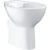 Grohe Bau Ceramic WC à Poser, Blanc Alpin (39430000) -Geberit || Grohe || ALLIBERT Soldes 9564381 1