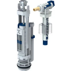 Geberit Mécanisme De Chasse Complet Double Touche Type 290-380 Alimentation Latérale, Laiton 3/8