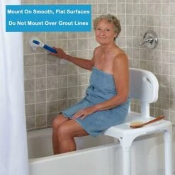 Poignée De Douche Ultra Grip 16 - Barres D'appui à Double Verrouillage Pour Baignoires Et Douches - Produit D'assistance Aux Personnes âgées, Handicapées, Handicapées Et âgées -Geberit || Grohe || ALLIBERT Soldes 96094826 5