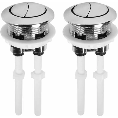 Mélangeur De Lavabo Lot De 2 Boutons Pression Universels Pour Réservoir D'eau De WC - 38 Mm - Double Chasse D'eau - Bouton Pop-up - Double Bouton De Chasse D'eau Standard SOEKAVIA 3 Mélangeur De Lavabo Lot De 2 Boutons Pression Universels Pour Réservoir D'eau De WC - 38 Mm - Double Chasse D'eau - Bouton Pop-up - Double Bouton De Chasse D'eau Standard SOEKAVIA