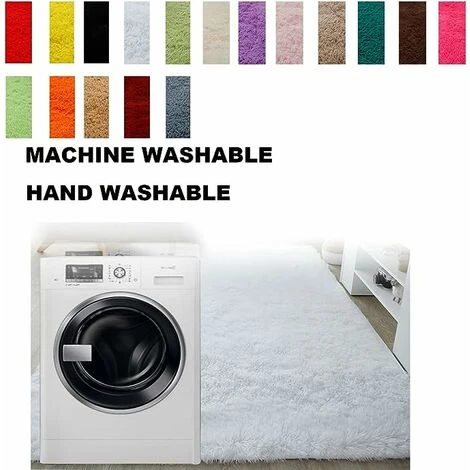 Tapis Contour WC Lot De 3 Tapis De Salle De Bain Doux En Microfibre - Antidérapants - Avec Revers Clouté En Flanelle PVC - Tapis De Bain + Tapis Contour WC + Housse Pour Abattant - Jaune 4 Tapis Contour WC Lot De 3 Tapis De Salle De Bain Doux En Microfibre - Antidérapants - Avec Revers Clouté En Flanelle PVC - Tapis De Bain + Tapis Contour WC + Housse Pour Abattant - Jaune – Image 2