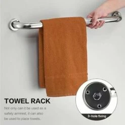 2 X 40 Cm, Barres D'appui Pour La Douche En Acier Inoxydable 304 Avec Poignée Antidérapante, Barres D'appui Pour Les Toilettes Pour Personnes âgées/handicapées/enfants/femmes Enceintes (argent) 10 2 X 40 Cm, Barres D'appui Pour La Douche En Acier Inoxydable 304 Avec Poignée Antidérapante, Barres D'appui Pour Les Toilettes Pour Personnes âgées/handicapées/enfants/femmes Enceintes (argent) -Geberit || Grohe || ALLIBERT Soldes 97244802 4