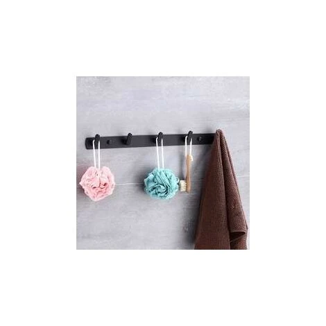 Crochet De Bain, Crochet De Porte De Manteau, 35 Cm, Blanc 3 Crochet De Bain, Crochet De Porte De Manteau, 35 Cm, Blanc – Image 2