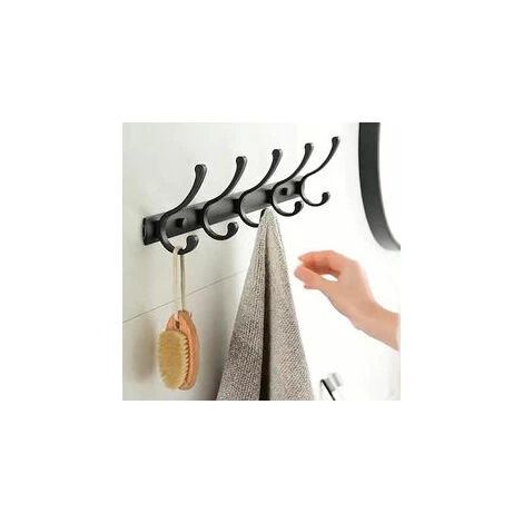 Crochet De Bain, Crochet De Porte De Manteau, 35 Cm, Blanc 4 Crochet De Bain, Crochet De Porte De Manteau, 35 Cm, Blanc – Image 3