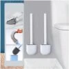 2PCS Brosse WC Silicone Et Supports Toilettes Brosse Toilette Profondeur,Balayette WC Avec Long Manche En Plastique Antidérapant Et Poils Flexibles,Brosse Toilette Avec Support à Séchage Rapide,Dolaso 2 2PCS Brosse WC Silicone Et Supports Toilettes Brosse Toilette Profondeur,Balayette WC Avec Long Manche En Plastique Antidérapant Et Poils Flexibles,Brosse Toilette Avec Support à Séchage Rapide,Dolaso -Geberit || Grohe || ALLIBERT Soldes 97250968 1