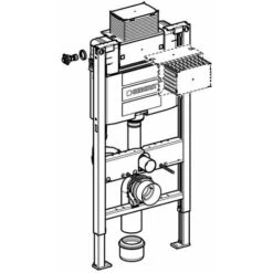Geberit Duofix - Bâti-support Pour WC Suspendu, Hauteur 98 Cm 111.030.00.1 -Geberit || Grohe || ALLIBERT Soldes 97494774 4