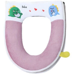 Tapis De Toilette De Dessin Animé Couverture De Toilette Domestique Fermeture à Glissière étanche Tapis De Toilette Universel