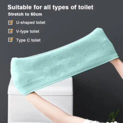 Anneau De Toilette épaissi Pour L'hiver Coussin De Toilette Couvre-toilette Domestique Couvre-toilette -Geberit || Grohe || ALLIBERT Soldes 97542500 3