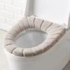 Offre Spéciale Confortable Velours Corail Salle De Bain Siège De Toilette Couverture Hiver Toilette Couverture Ménage Ferme Tapis Siège étui Couvercle -Geberit || Grohe || ALLIBERT Soldes 97631563 1