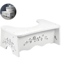 Tabouret De Toilette Pour Adultes - Selles Saines - Contre Les Hémorrodes, La Constipation, Les Flatulences - Convient à Toutes Les Toilettes - Tabouret De Toilette Pour Adultes -Geberit || Grohe || ALLIBERT Soldes 97642204 3