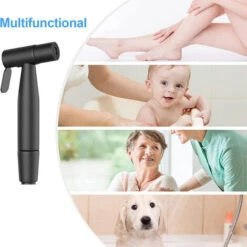 Pulvérisateur De Bidet à Main, Pression D'eau De Toilette Réglable, Avec Tuyau De Bidet -Geberit || Grohe || ALLIBERT Soldes 97738222 5