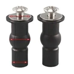 Abattant WC Fixations Charnières Accessoire De Fixation Pour Abattant Convient à Toutes Les Toilettes(18mm) 11 Abattant WC Fixations Charnières Accessoire De Fixation Pour Abattant Convient à Toutes Les Toilettes(18mm) -Geberit || Grohe || ALLIBERT Soldes 98097908 5