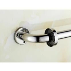 Barre D'appui 55CM Salle De Bain Antidérapant Poignée De Baignoire Barre Porte Serviette Mural Balustrade Combinaison Pour Personnes Âgée -Geberit || Grohe || ALLIBERT Soldes 98432330 3