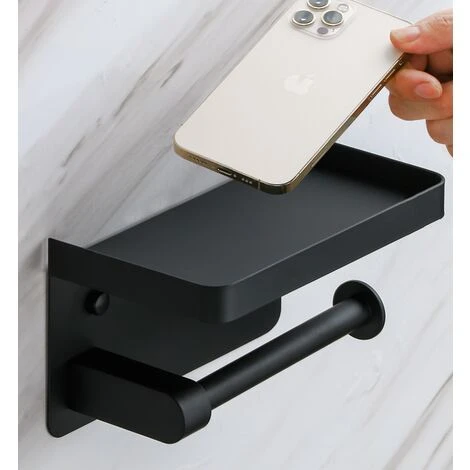 Porte-papier Hygiénique Mural En Acier Inoxydable Porte-rouleau Hygiénique Double (brossé) 7 Porte-papier Hygiénique Mural En Acier Inoxydable Porte-rouleau Hygiénique Double (brossé) – Image 5