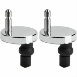 Lot De 2 Fixation Abattant WC Universelles Abattant De Toilettes à Charnière Couvercle De Toilettes Abattant Fixations Abattant De Toilettes Remplacement Fixation Pour Siège De WC Abattant WC Fix