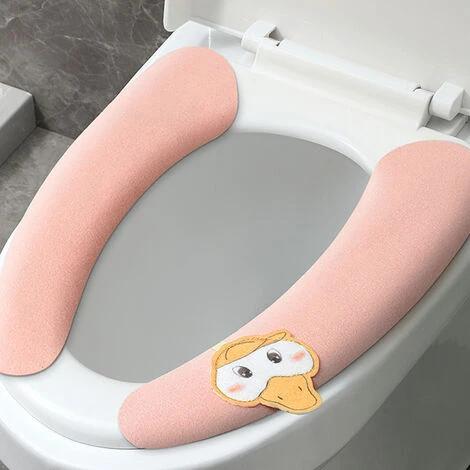 Type De Pâte De Tapis De Toilette à Adsorption électrostatique Avec Couverture De Main De Traction Couverture De Toilette Mignonne 7 Type De Pâte De Tapis De Toilette à Adsorption électrostatique Avec Couverture De Main De Traction Couverture De Toilette Mignonne – Image 5